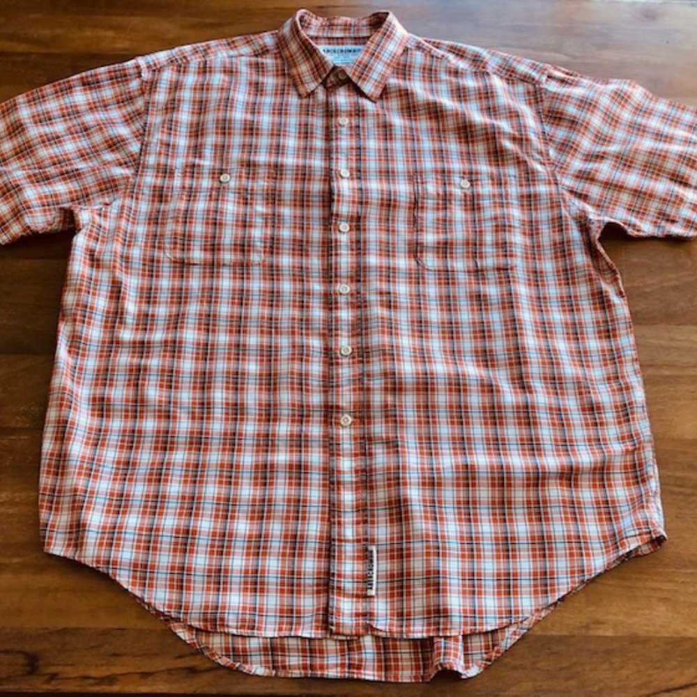 Abercrombie & Fitch‎ Reliable Outdoor Goods Button Up Shirt Men’s Plaid Medium M